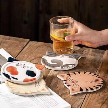 Purrfect Cat Coaster Coasters KittyNook Cat Company